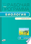 Рабочая программа по биологии. 6 класс