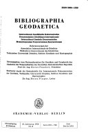 Bibliographia geodaetica