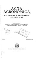 Acta Agronomica