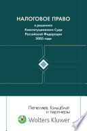 Налоговое право в решениях Конституционного Суда Российской Федерации 2005 года : по материалам 3-й Междунар. науч.-практ. конф. 14–15 апр. 2006 г., Москва : [сборник] / под ред. С. Г. Пепеляева