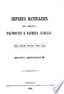 Сборник материалов для описания местностей и племен Кавказа