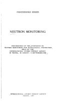 Neutron Monitoring