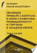 Эволюция прибыли с капитала в связи с развитием промышленности и торговли в Западной Европе