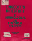 Linscott's Directory of Immunological and Biological Reagents