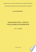 Экономические аспекты управления предприятием: курс лекций