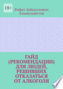 Гайд (рекомендации) для людей, решивших отказаться от алкоголя