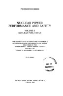 Nuclear Power Performance and Safety: Nuclear fuel cycle