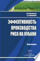 Эффективность производства риса на Кубани