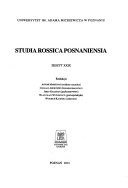 Studia Rossica Posnaniensia