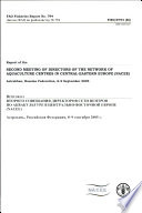 Протокол Второго Совещания Директоров Сети Центров По Аквакультуре В Центрально-Восточной Европе (НАСЕЕ)