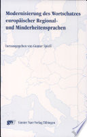 Modernisierung des Wortschatzes europäischer Regional- und Minderheitensprachen