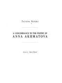 A concordance to the poetry of Anna Akhmatova