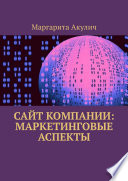 Сайт компании: маркетинговые аспекты