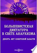 Большевистская диктатура в свете анархизма. Десять лет советской власти