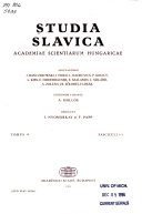 Studia Slavica