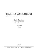 Carina Amicorum