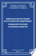 Ювенальная юстиция в Российской Федерации. Криминологические проблемы развития