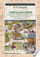 Гомельская земля в конце XV – первой половине XVI в. Территориальные трансформации в пограничном регионе