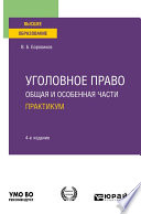 Уголовное право. Общая и особенная части. Практикум 4-е изд., пер. и доп. Учебное пособие для вузов