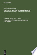 Selected Writings: On verse, its masters and explorers