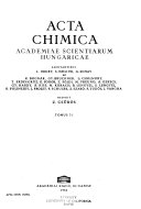 Acta chimica