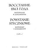 Powstanie styczniowe